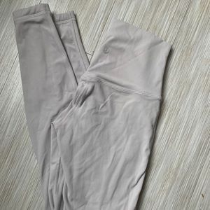 Lulu lemon align 28” chrome leggings